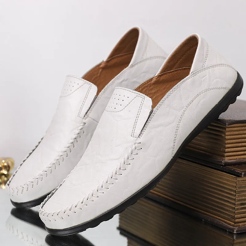 Men's Genuine Leather Moccasins | Casual Loafers