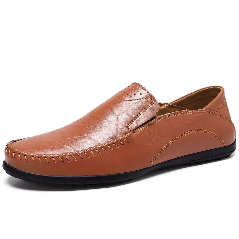 Men's Genuine Leather Moccasins | Casual Loafers