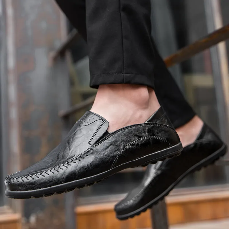 Men's Genuine Leather Moccasins | Casual Loafers