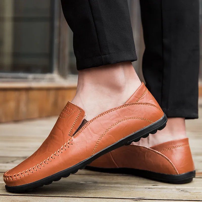 Men's Genuine Leather Moccasins | Casual Loafers