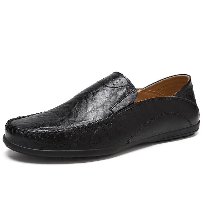 Men's Genuine Leather Moccasins | Casual Loafers