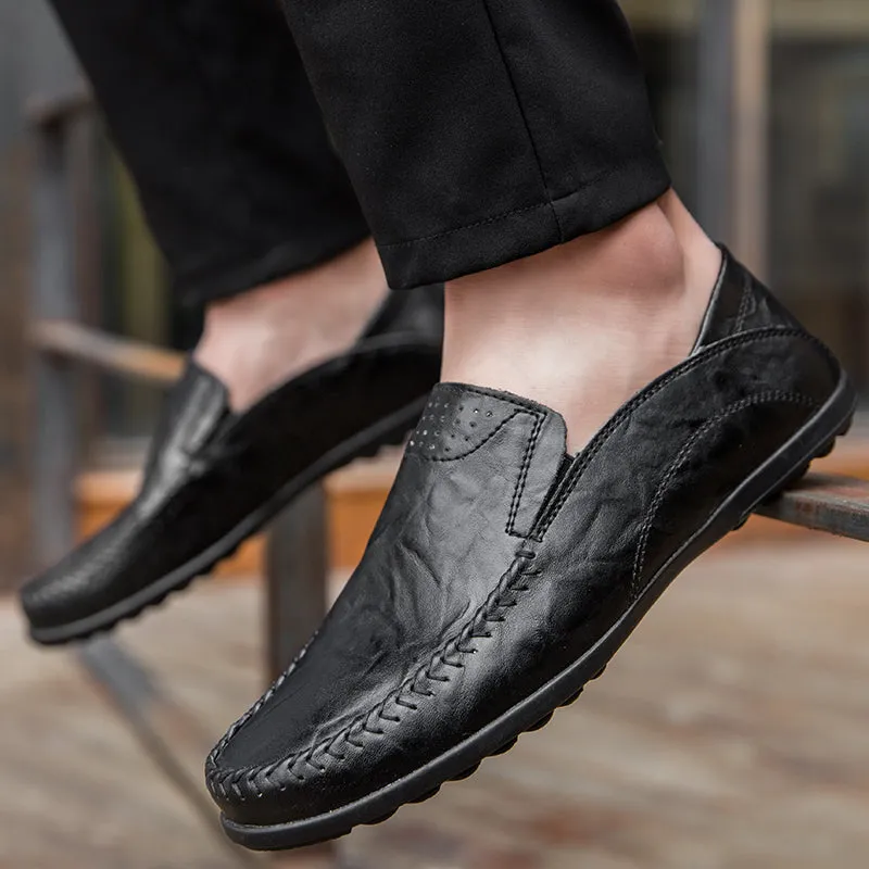 Men's Genuine Leather Moccasins | Casual Loafers
