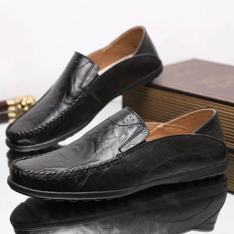 Men's Genuine Leather Moccasins | Casual Loafers