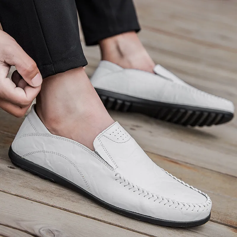 Men's Genuine Leather Moccasins | Casual Loafers