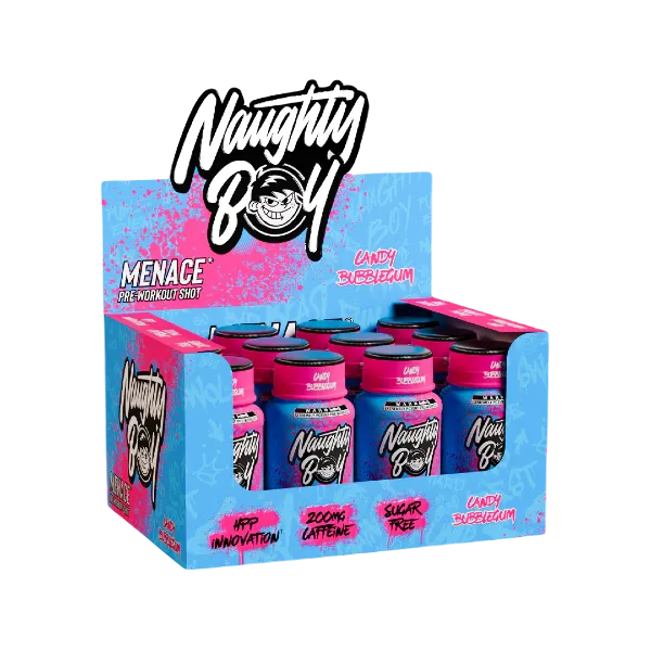 Naughty Boy Menace Pre-Workout Shot (12x60ml)