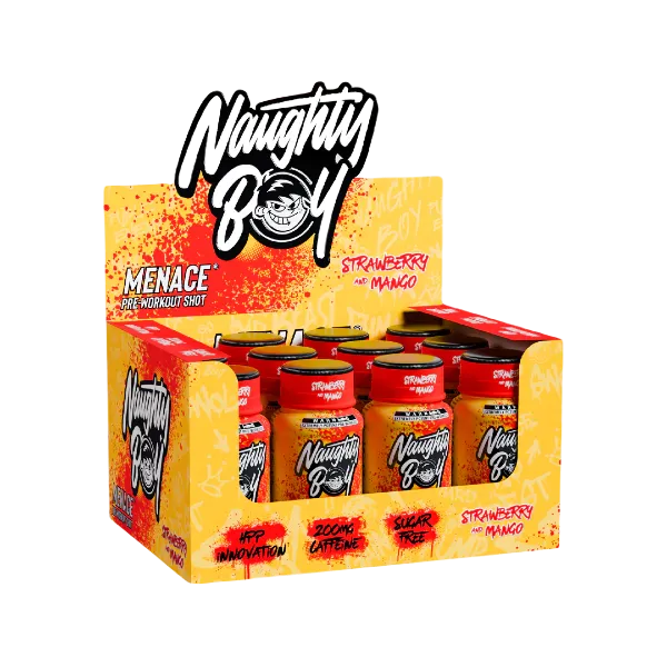 Naughty Boy Menace Pre-Workout Shot (12x60ml)