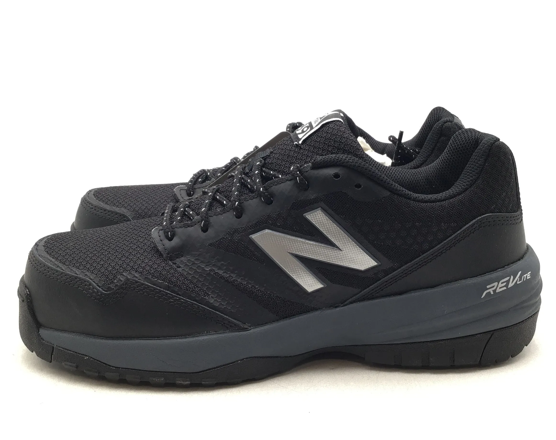 New Balance Men's 589 Rev Lite MID589G1 Black Athletic Shoes - Size 9.5