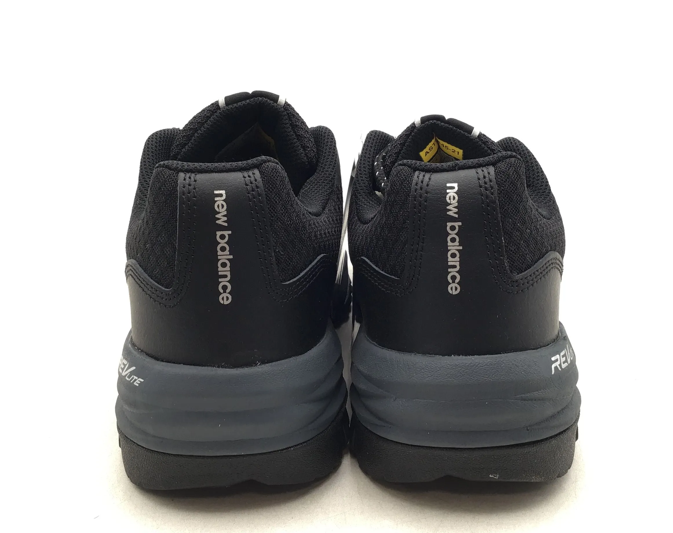 New Balance Men's 589 Rev Lite MID589G1 Black Athletic Shoes - Size 9.5