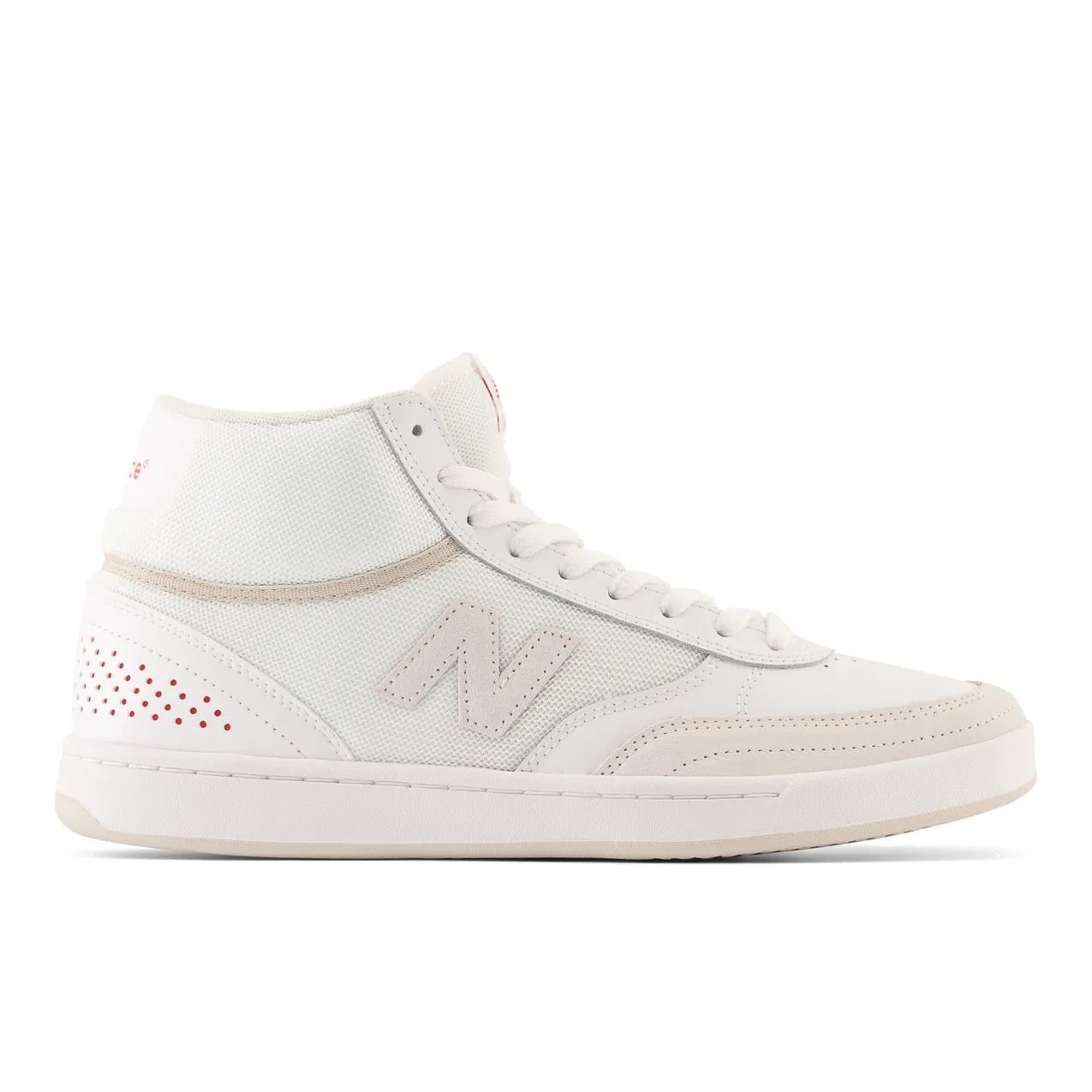 New Balance Numeric Men's 440 High White Red Shoes