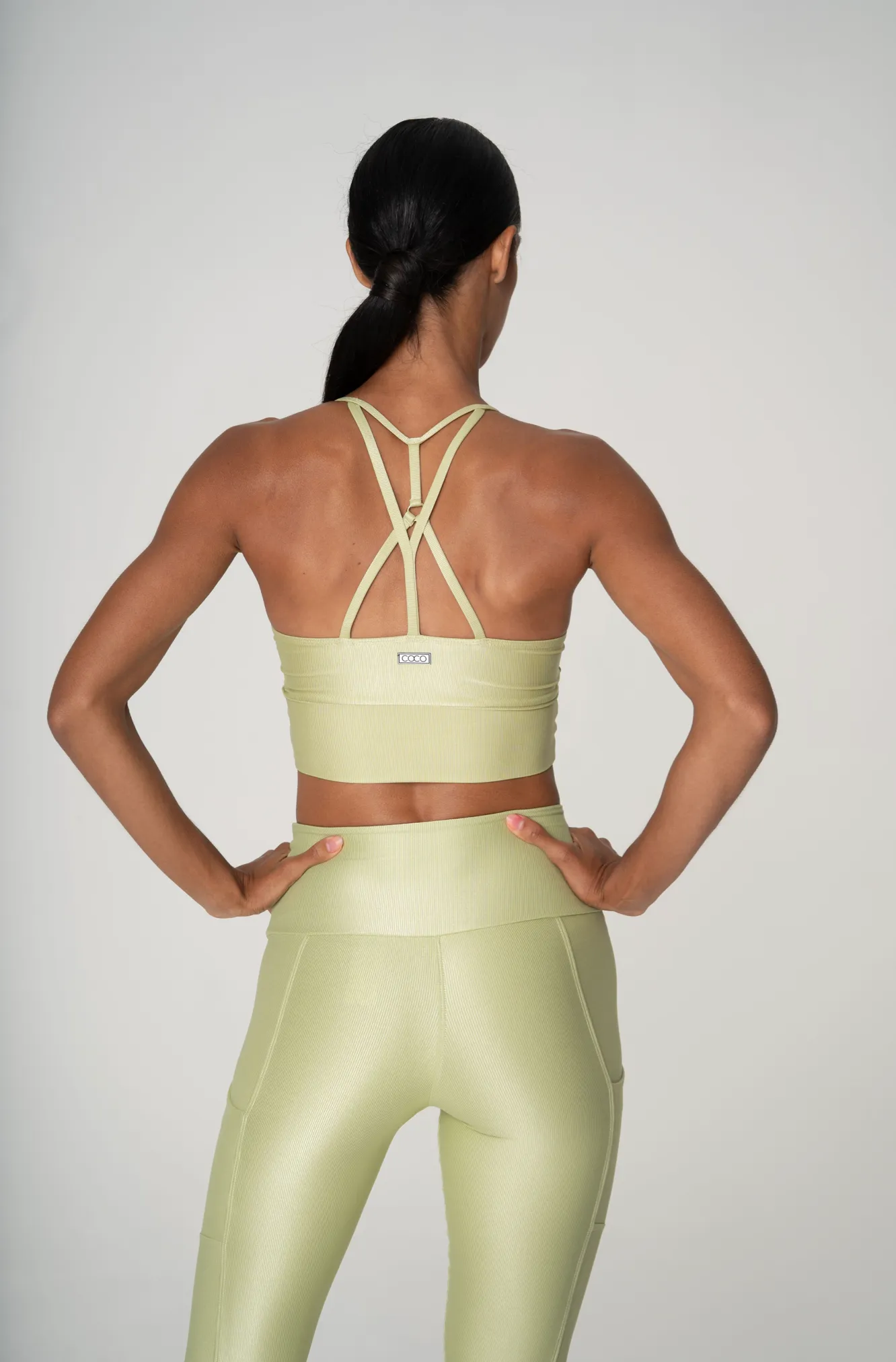 Paloma Sports Bra | Muted Green