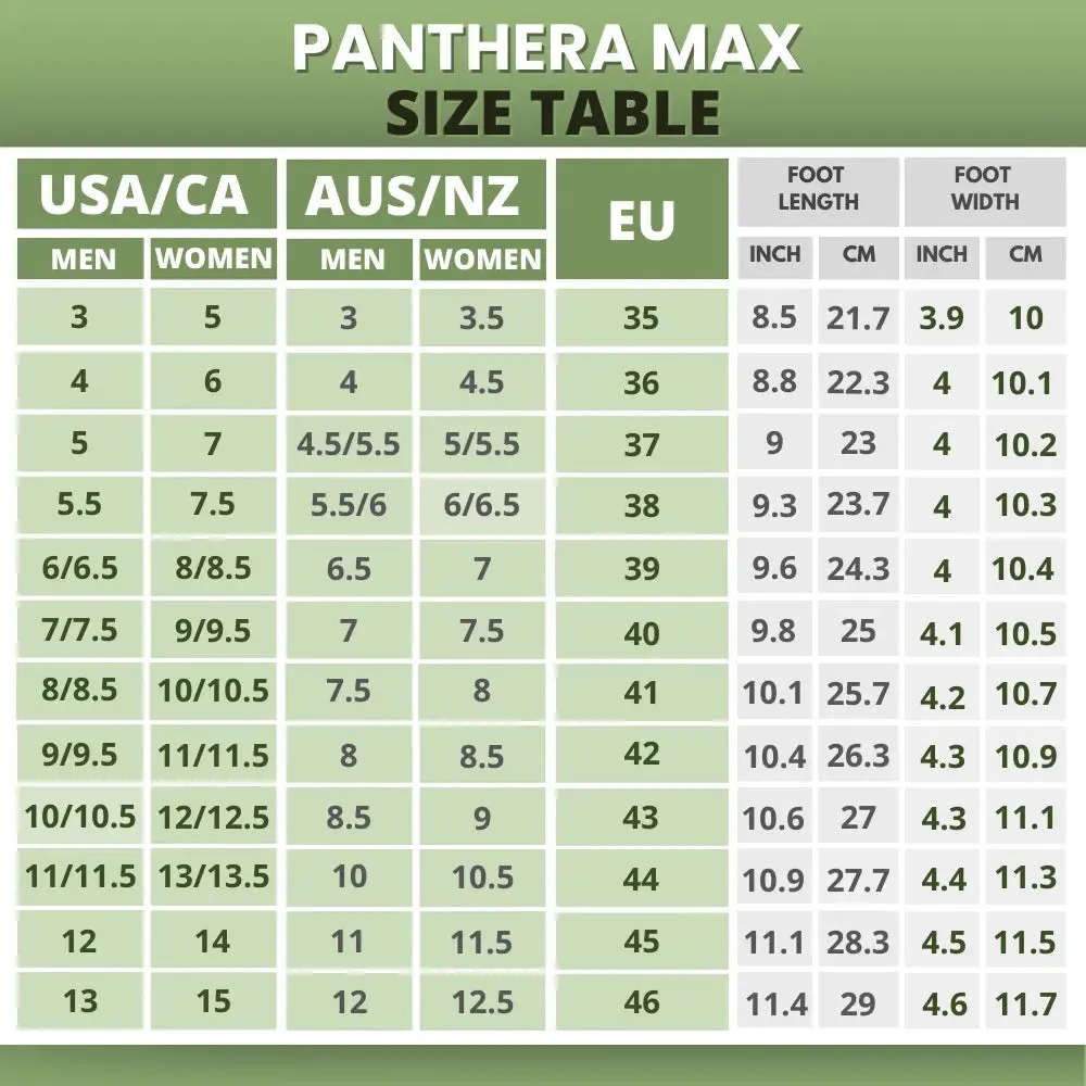 Panthera Max - Outdoor & Non-Slip Barefoot Shoes (Unisex) (Buy 1, get 1 FREE!)