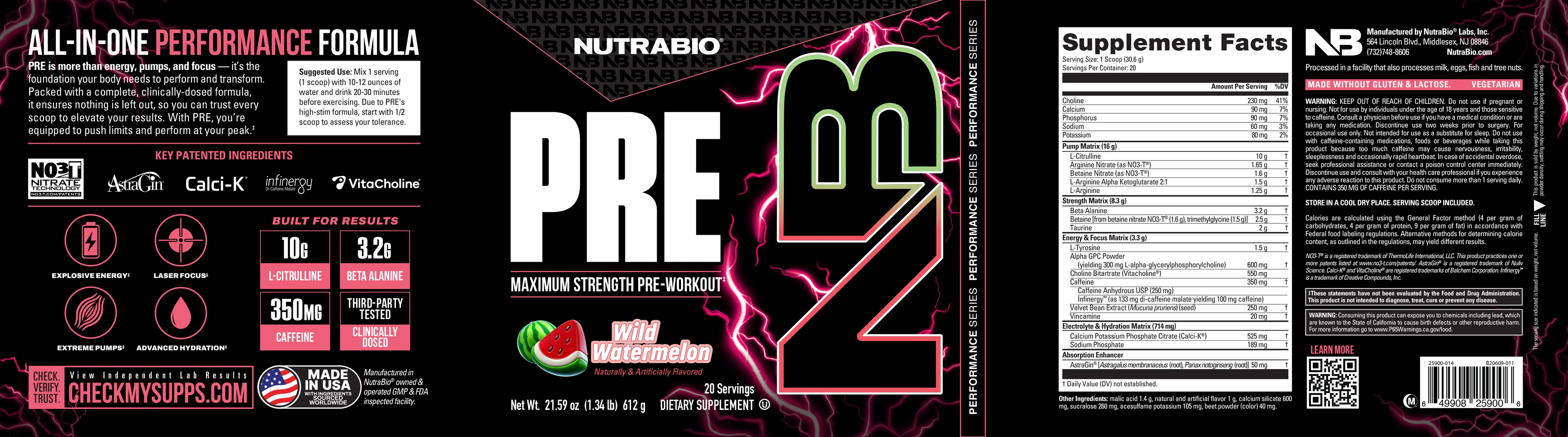 PRE Workout