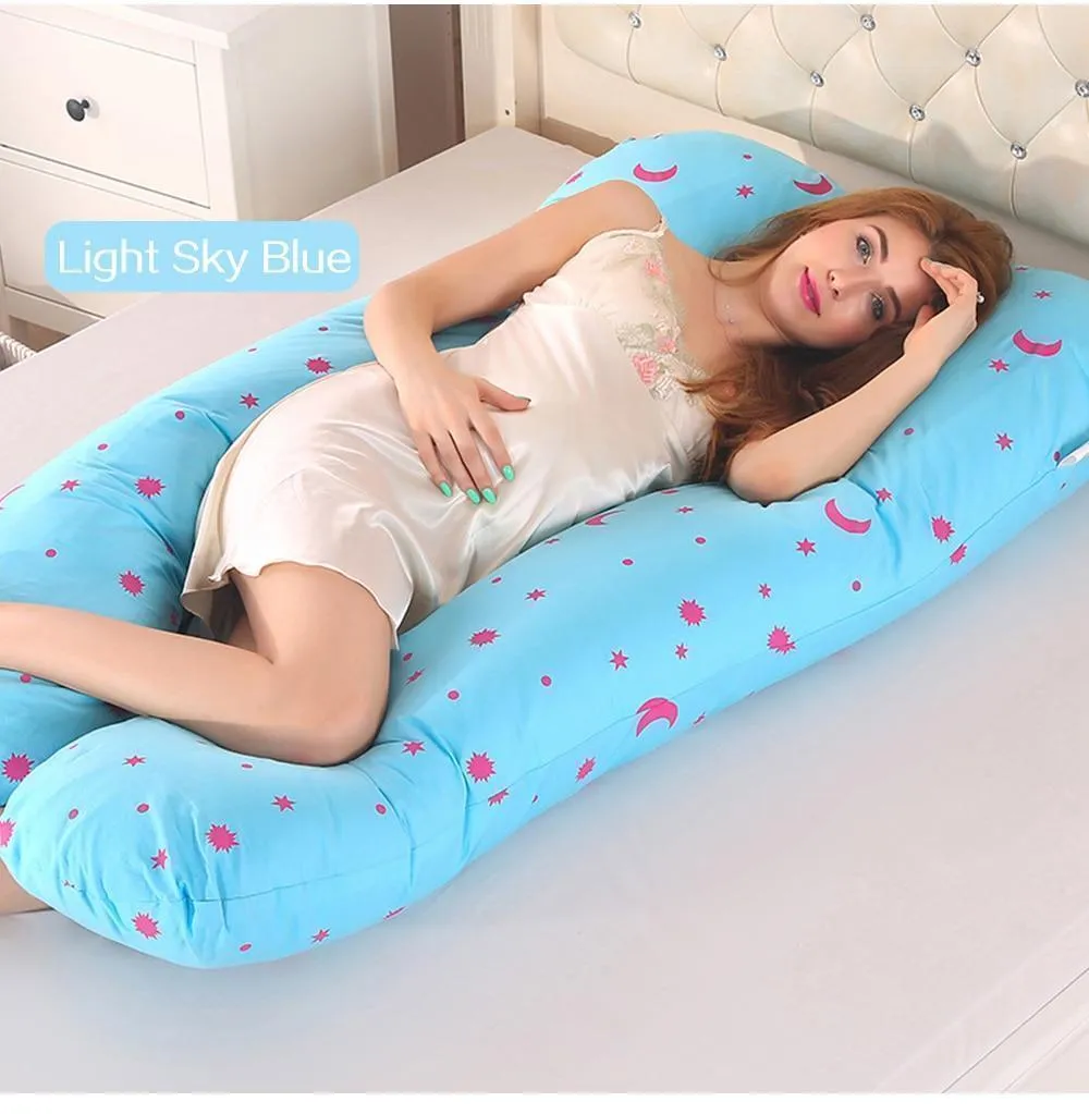 Pregnancy Pillow- Full Body Maternity Pillow .