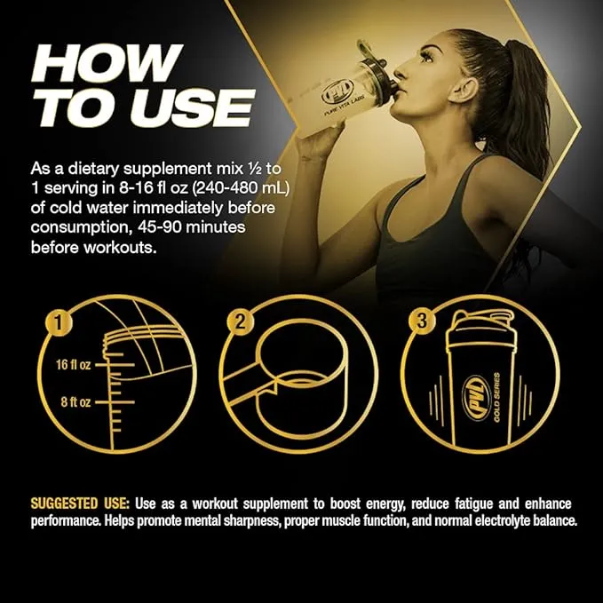 PVL - (Gold Series) DOMIN8 Pre-Workout 520g