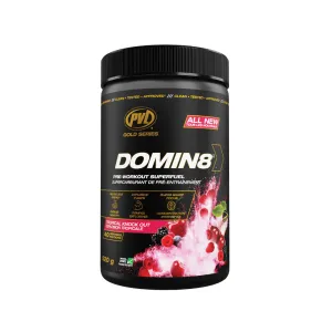 PVL - (Gold Series) DOMIN8 Pre-Workout 520g