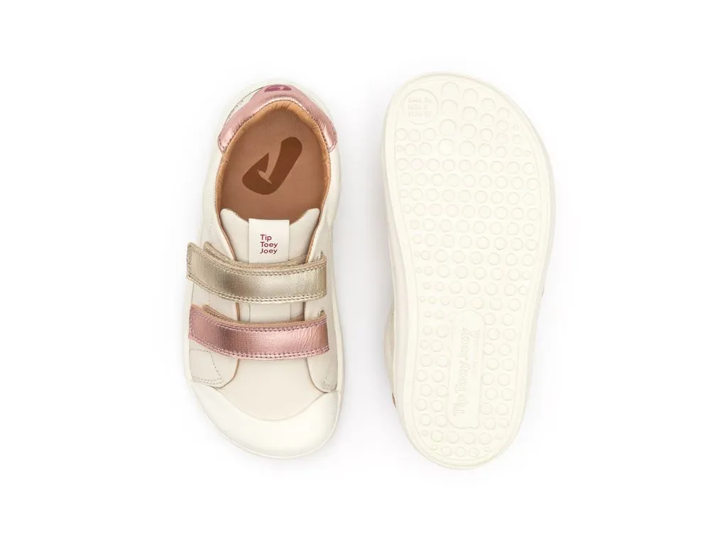 Ramp play Sneaker - Tapioca & Rose gold