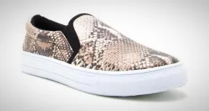 Reba Snakeskin Sneakers