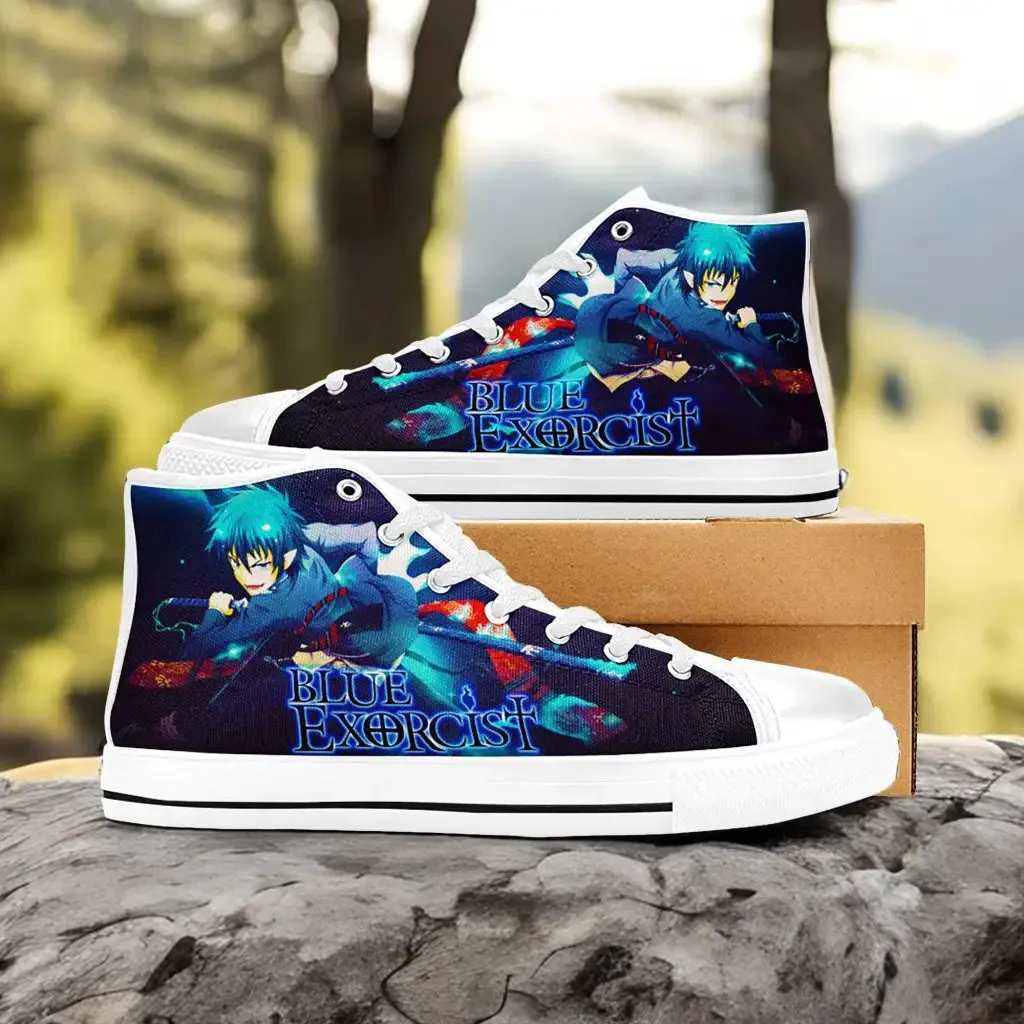 Rin Okumura Ao no Exorcist Shoes High Tops Sneakers for Kids and Adults