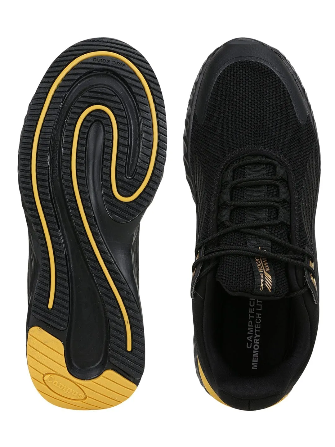 Rocket Black Men's Running Shoes