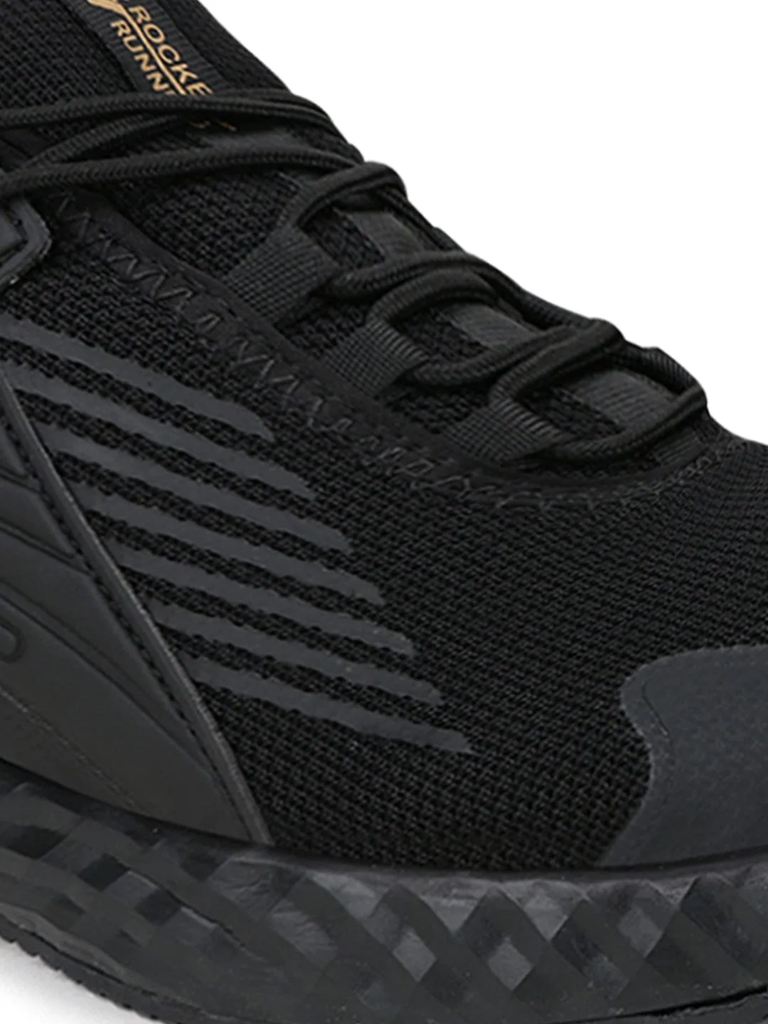 Rocket Black Men's Running Shoes