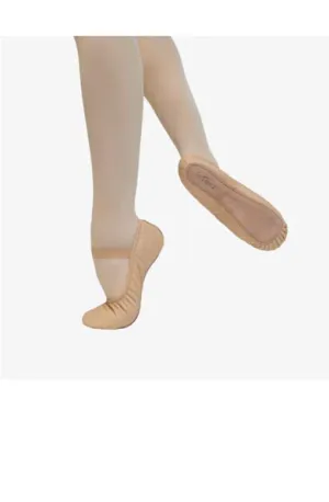 So Danca SD69L Adult Brittany Pink40 Leather Full Sole Ballet Slipper