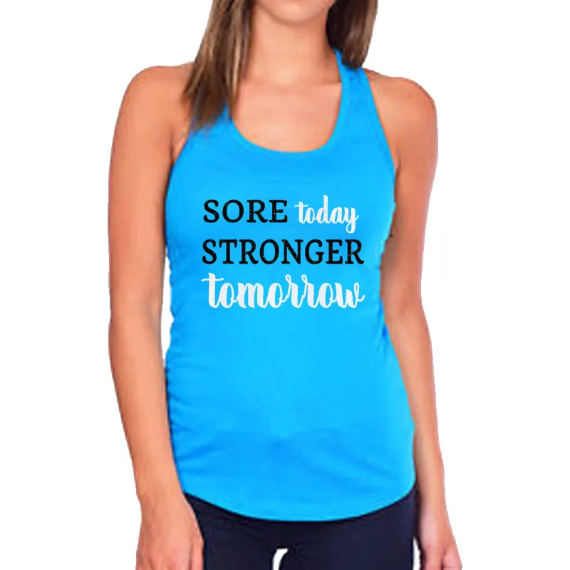 Sore Today Stronger Tomorrow Tank Top