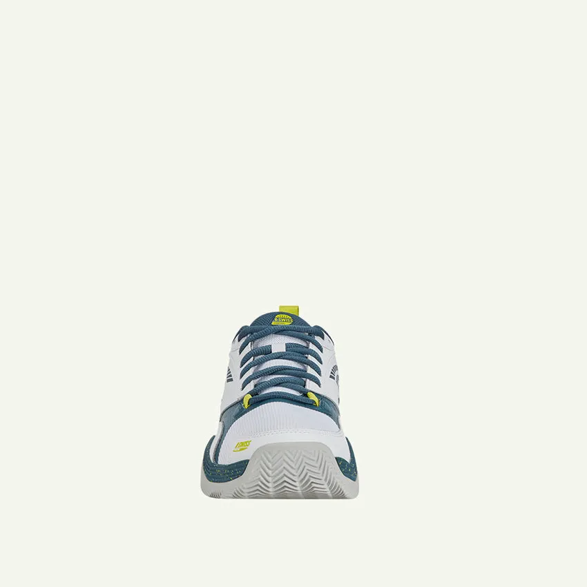 SPEEDEx Padel Men's Shoes - White/Indian Teal/Evening Primrose