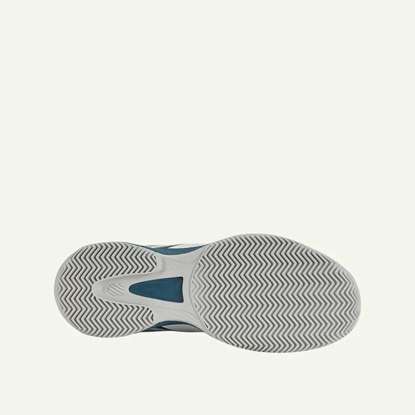 SPEEDEx Padel Men's Shoes - White/Indian Teal/Evening Primrose