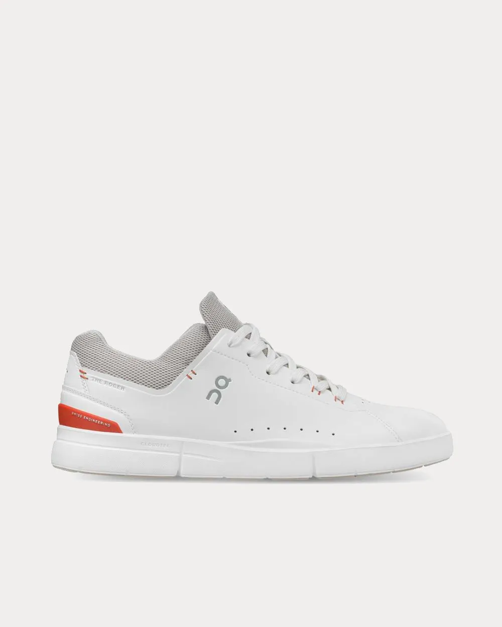 The Rodger Advantage White Flare Low Top Sneakers