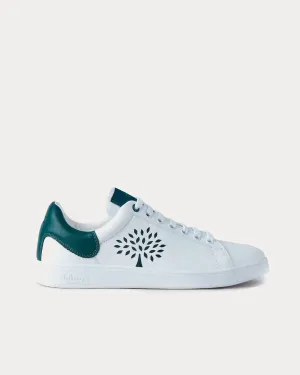 Tree Tennis Bovine Leather Military Green Low Top Sneakers