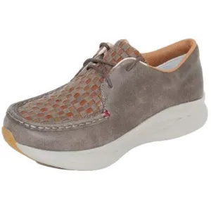 Twisted X Ladies Ultralite X Casual Shoe - Taupe/Multicolor
