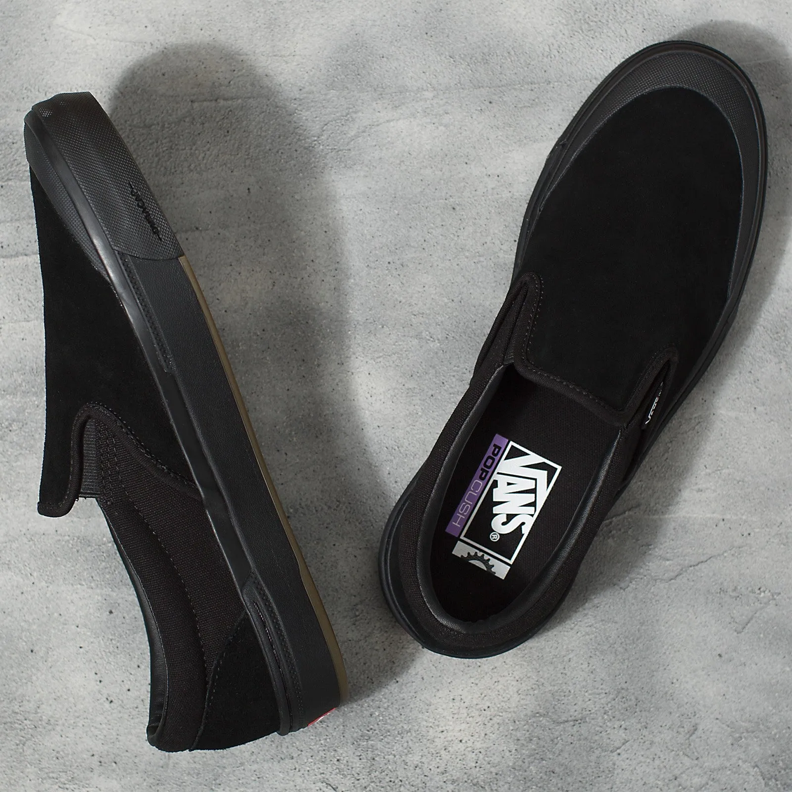 Vans BMX Slip-On Shoe - Black/Black