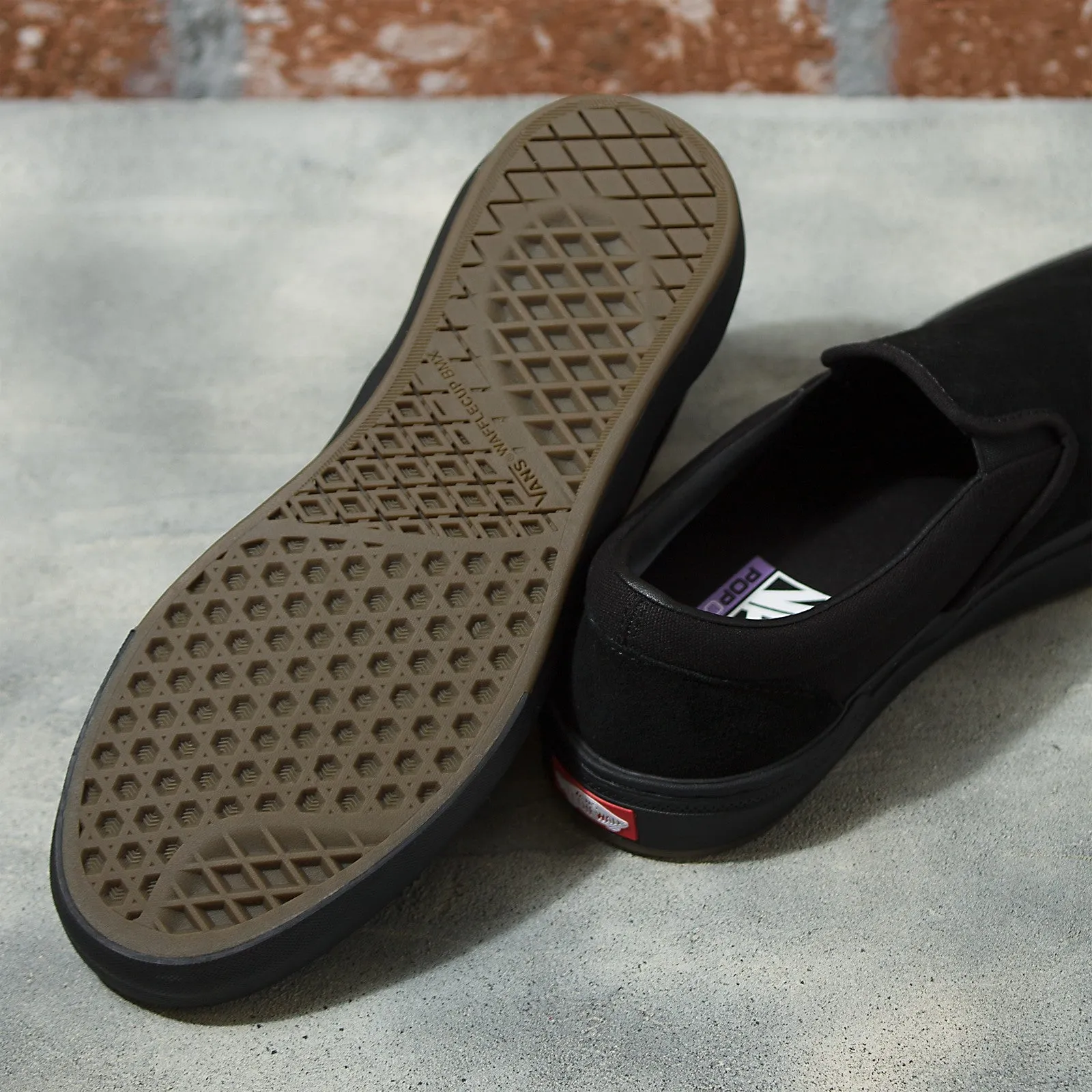 Vans BMX Slip-On Shoe - Black/Black