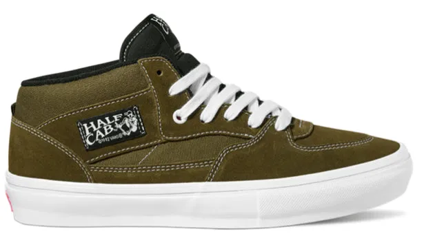 Vans - Skate Half Cab Shoes | Dark Olive