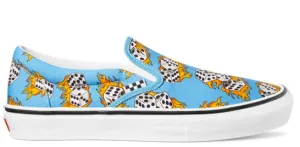 Vans - Skate Slip-On Shoes | Synth Blue (Flame Dice)