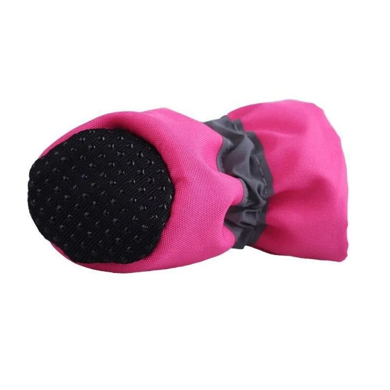 Waterproof Pet Dog Soft-Soled Shoes Anti-Slip Rain Footwear