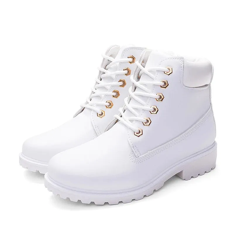 Women Flat Heel Boots Rollychic boots