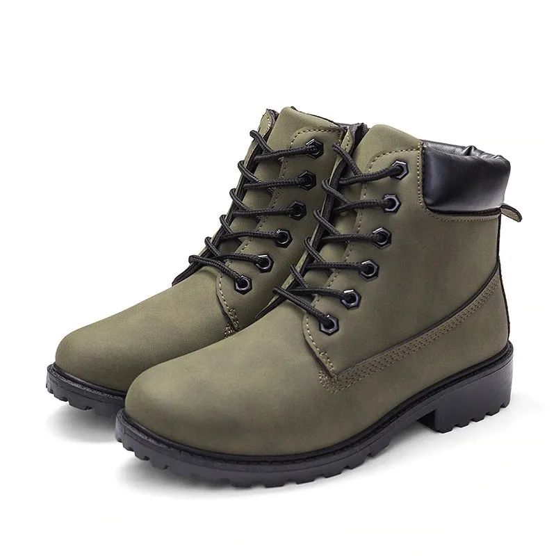 Women Flat Heel Boots Rollychic boots