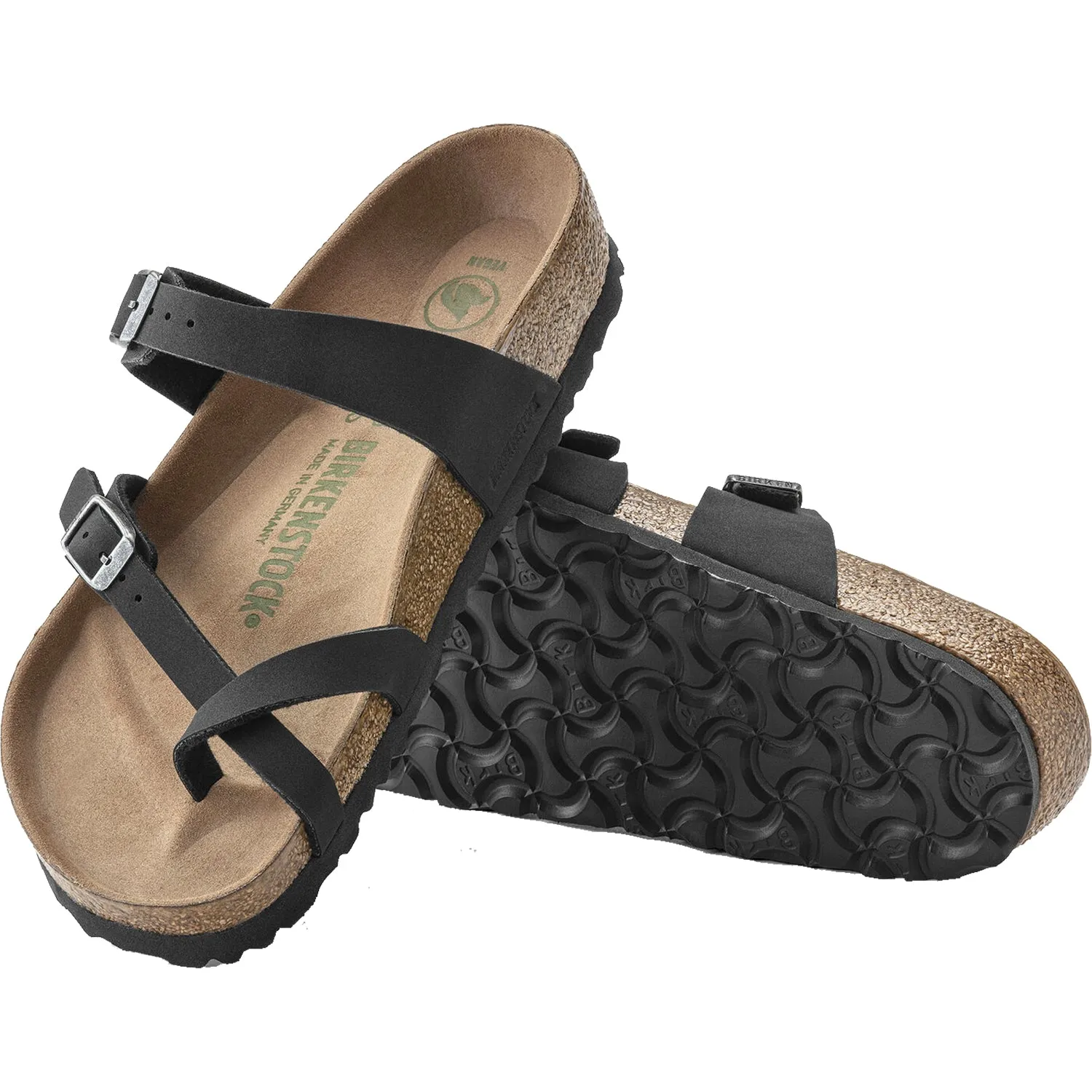 Women's Birkenstock Mayari Vegan Black Birkibuc
