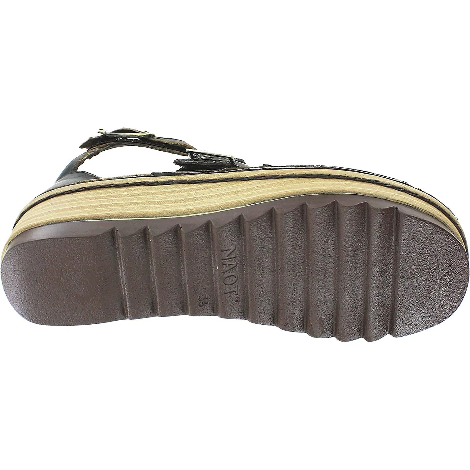 Women's Naot Begonia Mine/Hash/Brown/Volcanic Leather/Suede