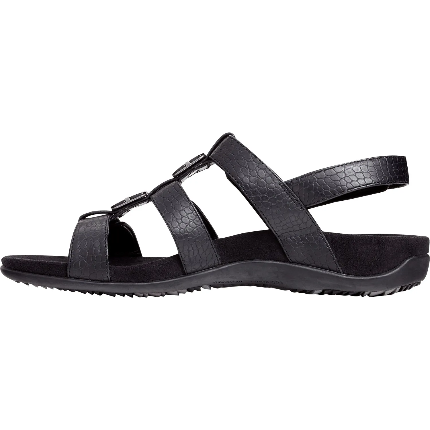 Women's Vionic Amber Black Croc Synthetic