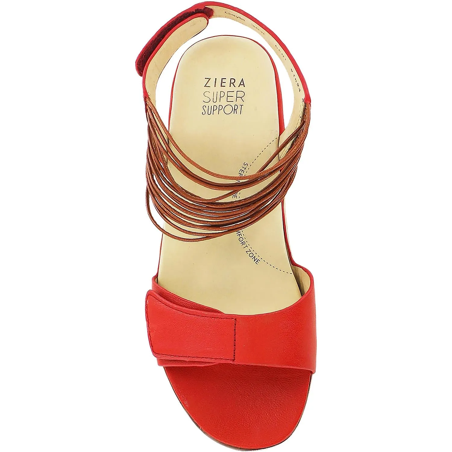 Women's Ziera Gayle Red/Spice Leather