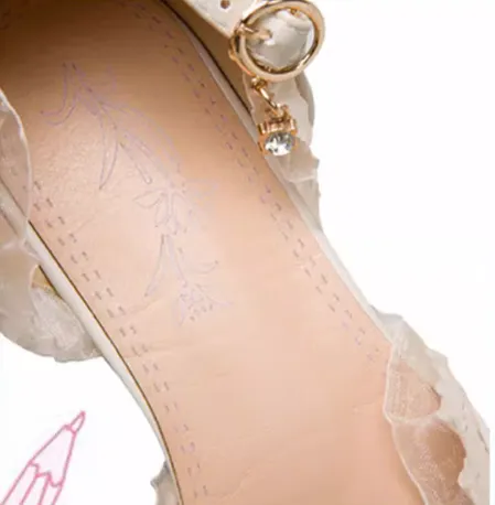 Yana~Sweet Lolita Shoes Round Toe Students Chunky Heel