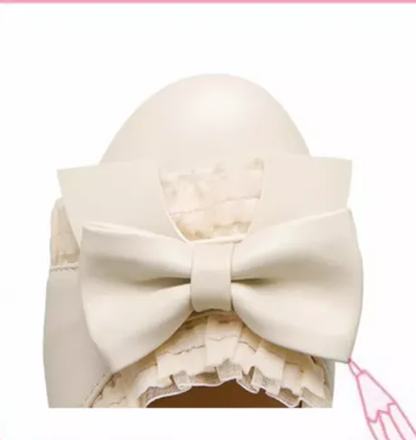 Yana~Sweet Lolita Shoes Round Toe Students Chunky Heel